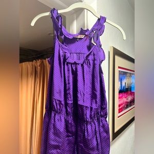 Rebecca Taylor peplum top sleeveless